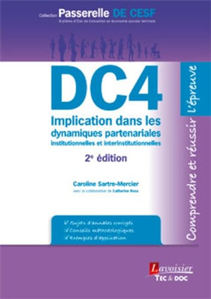 DC4 Implication dans les dynamiques partenariales institutionnelles et interinstitutionnelles