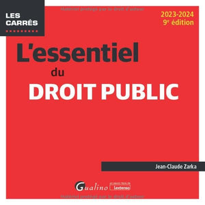 L'essentiel du droit public