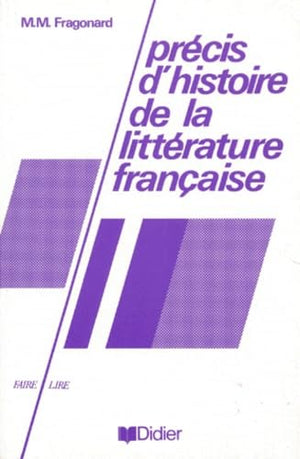 Précis d'histoire de la littérature française