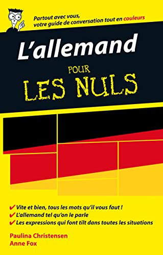 L'allemand pour les Nuls Guide de conversation, 2e édition