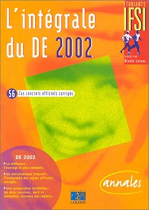 L'intégrale du DE 2002