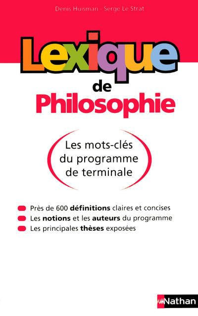 Lexique de Philosophie