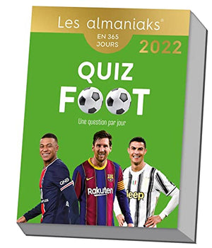 Calendrier Almaniak Quiz 100 % foot 2022