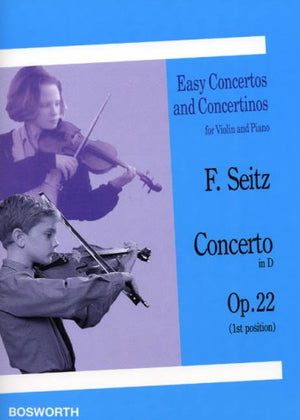 FRIEDRICH SEITZ: CONCERTO FOR VIOLIN AND PIANO IN D OP.22