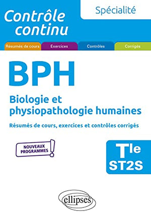 Spécialité biologie et physiopathologie humaines Tle ST2S