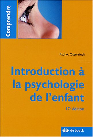 Introduction à la psychologie de l'enfant