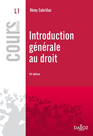 Introduction générale au droit