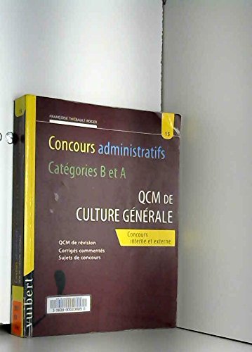 Le QCM de culture générale, numéro 15