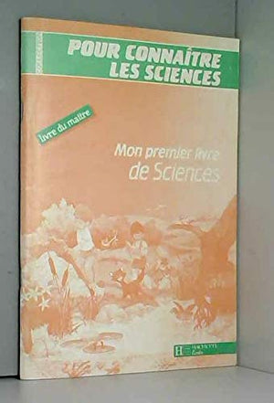 Mon premier livre de sciences