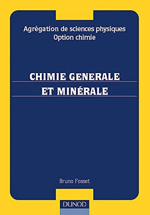 Agrégation de sciences physiques, option chimie : Chimie générale et minérale, préparation à l'écrit