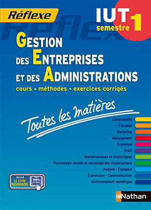 Gestion des entreprises et des administrations - S1 - Toutes les matières