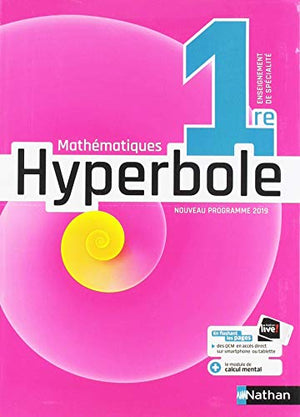 Mathématiques 1re Hyperbole