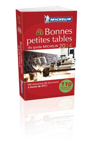 Bonnes petites tables du Guide Michelin 2014