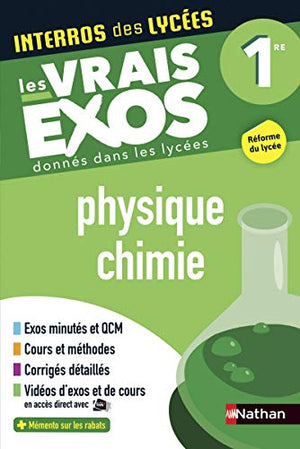 Interros des lycées Physique-Chimie 1re