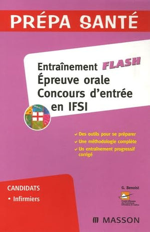 Entraînement Flash: Epreuve orale concours d'entrée en IFSI