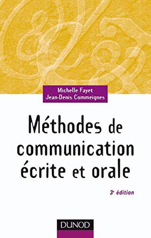 Méthodes de communication écrite et orale