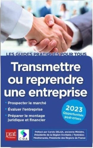 Transmettre ou reprendre une entreprise 2023