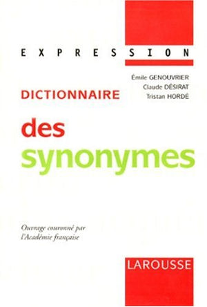 Dictionnaire des synonymes