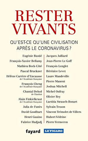 Rester vivants, qu'est-ce qu'une civilisation après le coronavirus ?