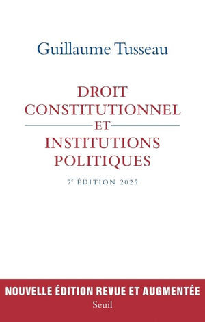 Droit constitutionnel et institutions politiques