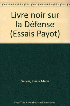 Livre noir sur la défense