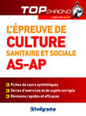 L'épreuve de culture sanitaire et sociale (AS-AP)