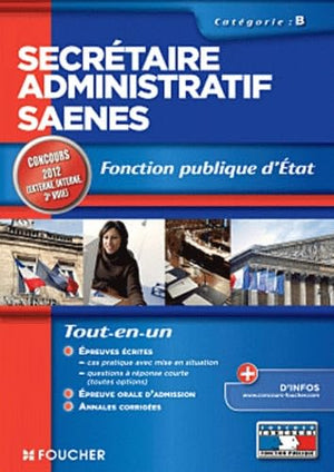 Secrétaire administratif SAENES catégorie B