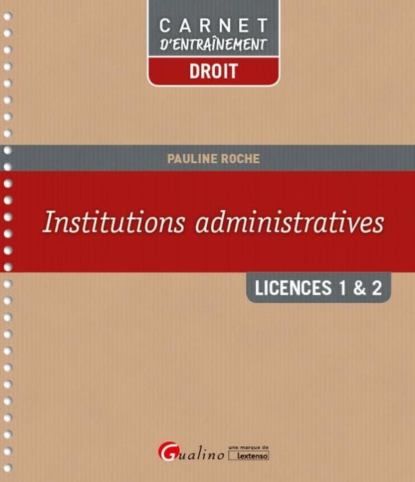 Institutions administratives - L1/L2
