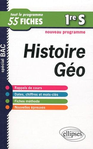 Histoire Géographie Première S Fiches de Révision