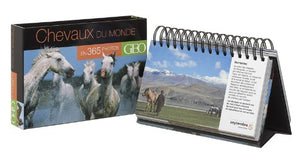 Calendrier Géo - Chevaux du monde