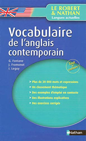 Vocabulaire de l'anglais contemporain