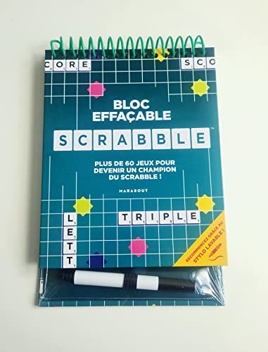 Bloc effaçable Scrabble