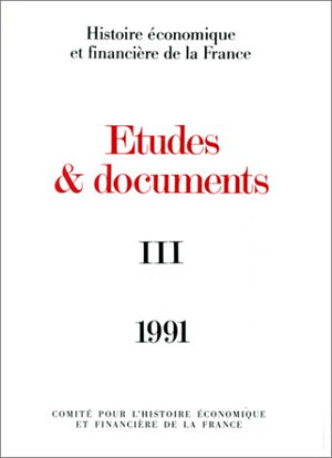 ÉTUDES ET DOCUMENTS - 1991