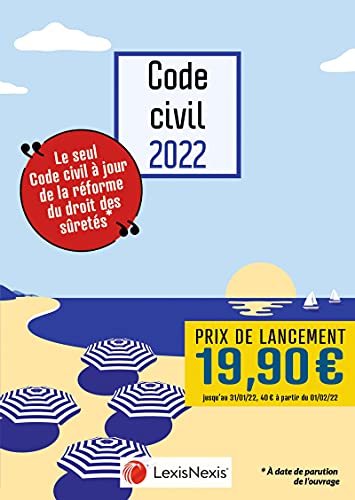 Code civil 2022 - Jaquette Parasol