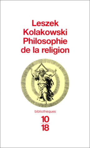 Philosophie de la religion