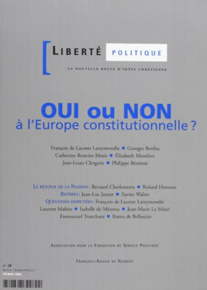 Oui ou non à l'Europe constitutionnelle?