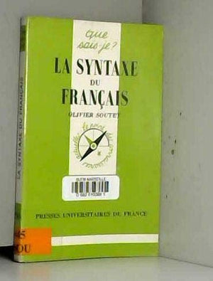 La syntaxe du français