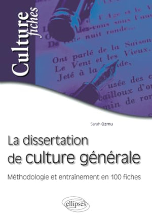 La dissertation de culture générale