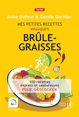 Mes petites recettes magiques brûle-graisses