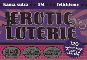 Erotic loterie - 120 super-sexy tickets à grater