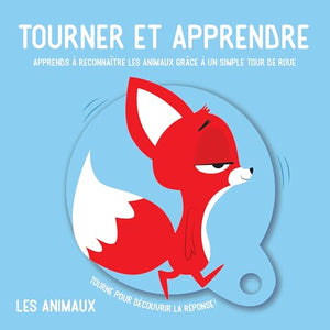 Apprends les animaux grâce à un simple tour de roue