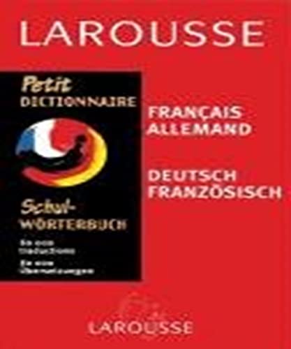Petit dictionnaire français-allemand et allemand-français