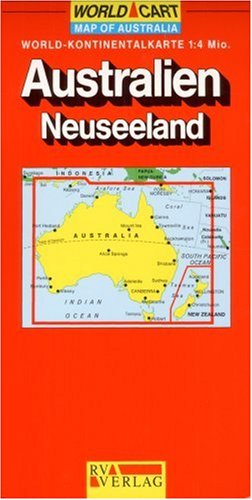 Carte routière : Australie - Nouvelle-Zélande