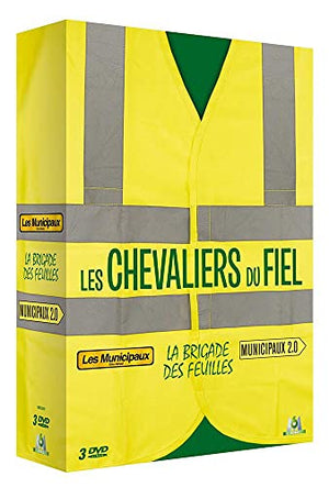 Les Chevaliers du fiel-Coffret, scène à l'écran : La Brigade des Feuilles 2.0 + Les Municipaux