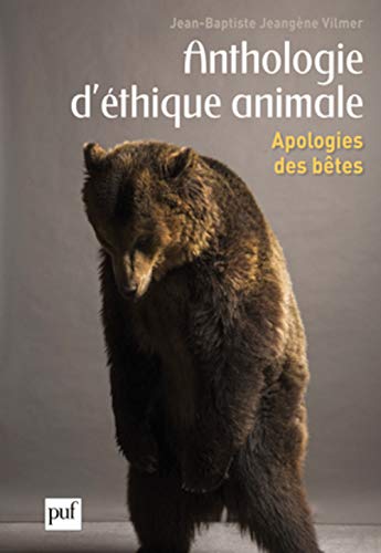 Anthologie d'éthique animale