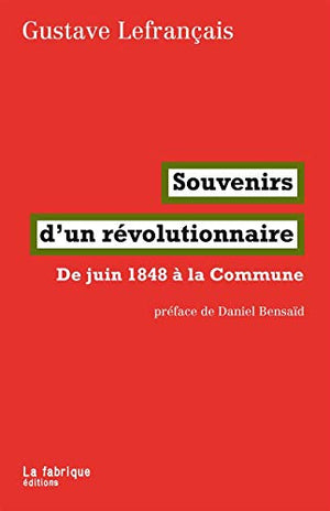 souvenirs d'un révolutionnaire