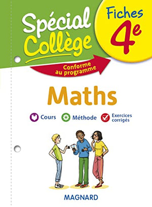 Spécial Collège Fiches Maths 4e