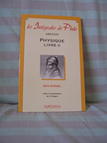 Intégrales philo : Aristote, physique II