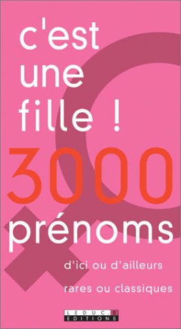 C'est une fille ! 3000 prénoms