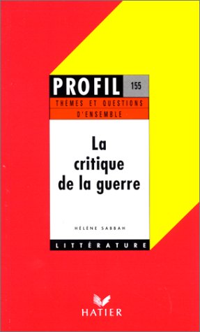 La critique de la guerre